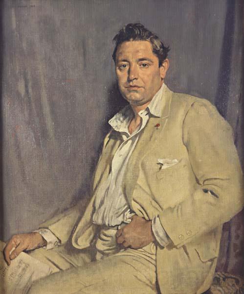 Sir William Orpen Count John McCormack Norge oil painting art